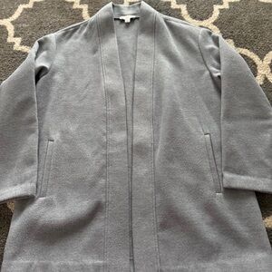 Halston Heritage Charcoal Cape Jacket